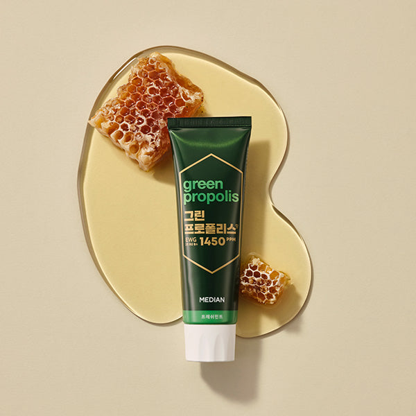MEDIAN Green-Propolis Паста за зъби Свежа мента 100г*3