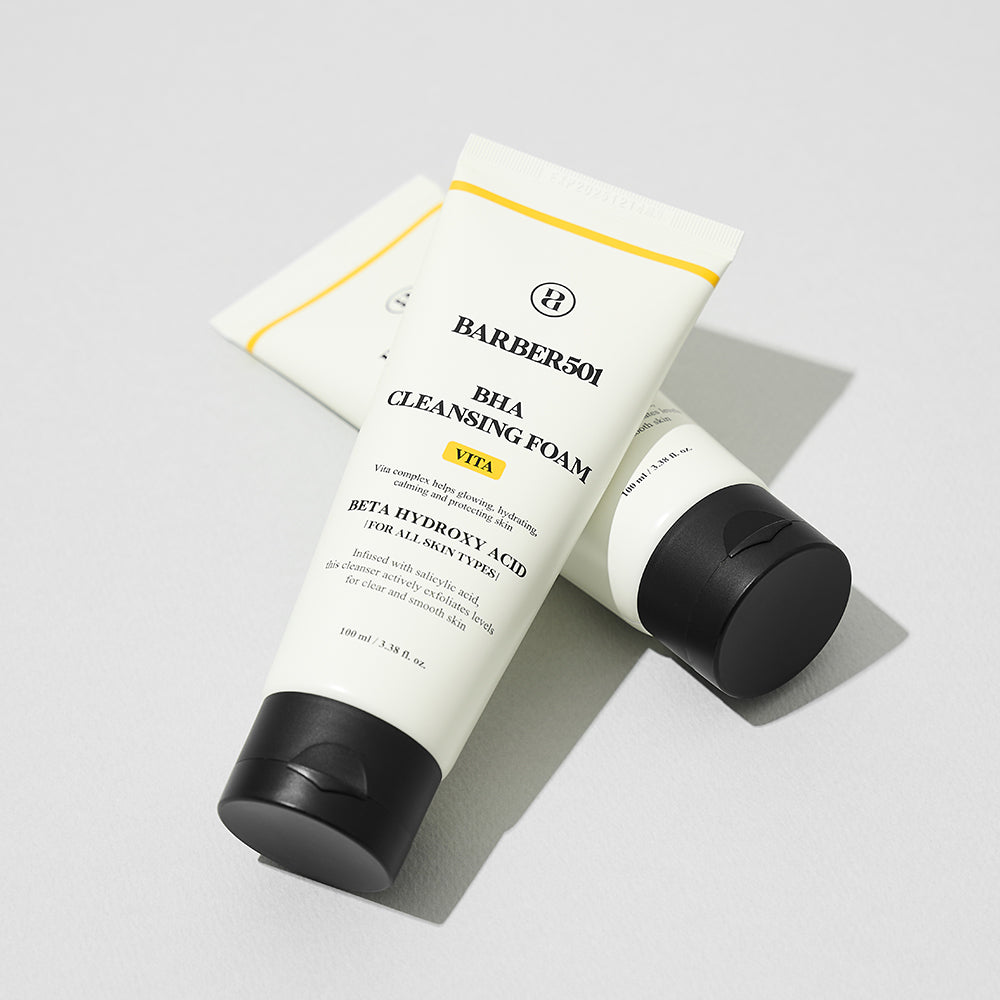 BARBER501 BHA Cleansing Foam 100ml #VITA