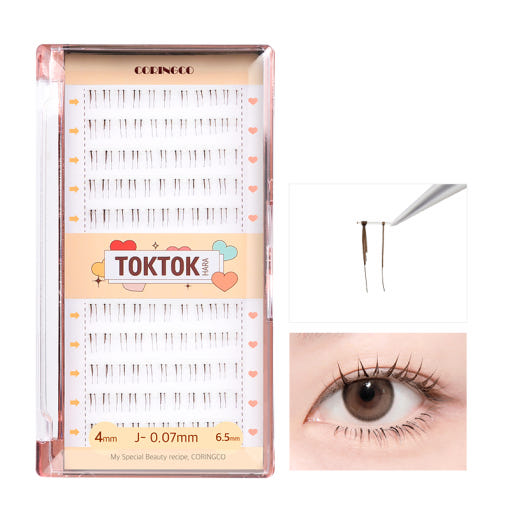 CORINGCO Toktok-Hara подмигващи мигли (110 бр., 200 бр.) (3 вида)