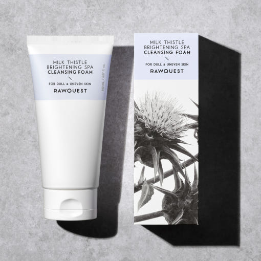 RAWQUEST Milk Thistle Brightening SPA Cleansing Foam 150ml - TIANSHOP