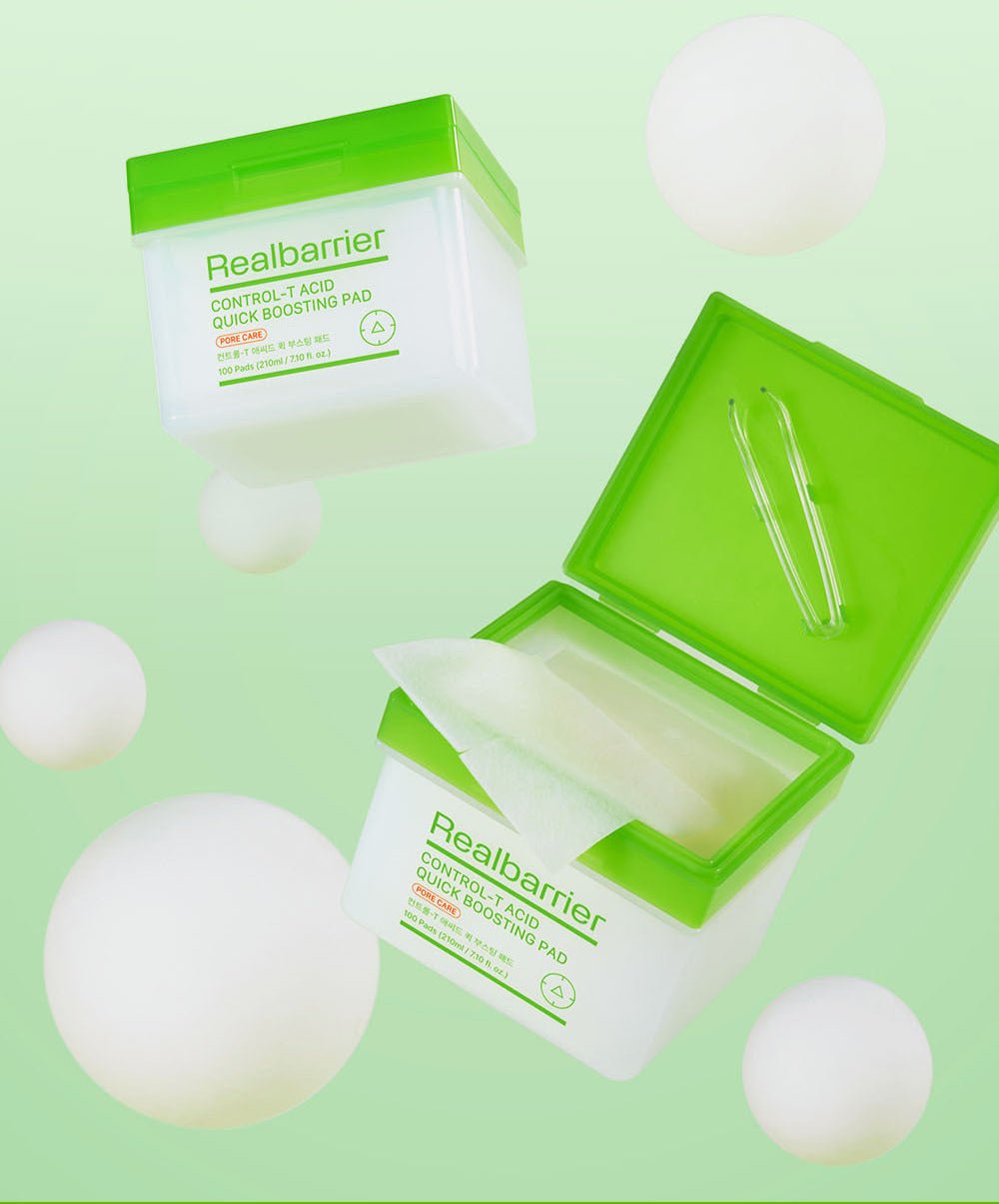 [Real Barrier] CONTROL - T Acid Quick Boosting Pad 210ml/100pads - TIANSHOP