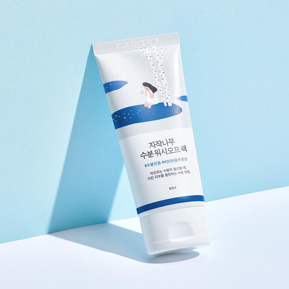 Round Lab Birch Juice Moisturizing Wash Off Pack 80ml - TIANSHOP