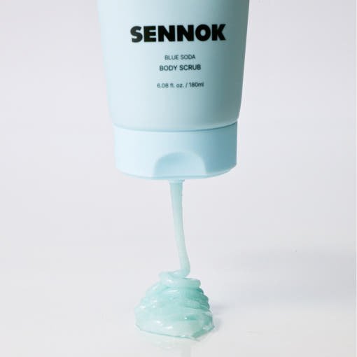 SENNOK Blue Soda Body Scrub 180ml - TIANSHOP