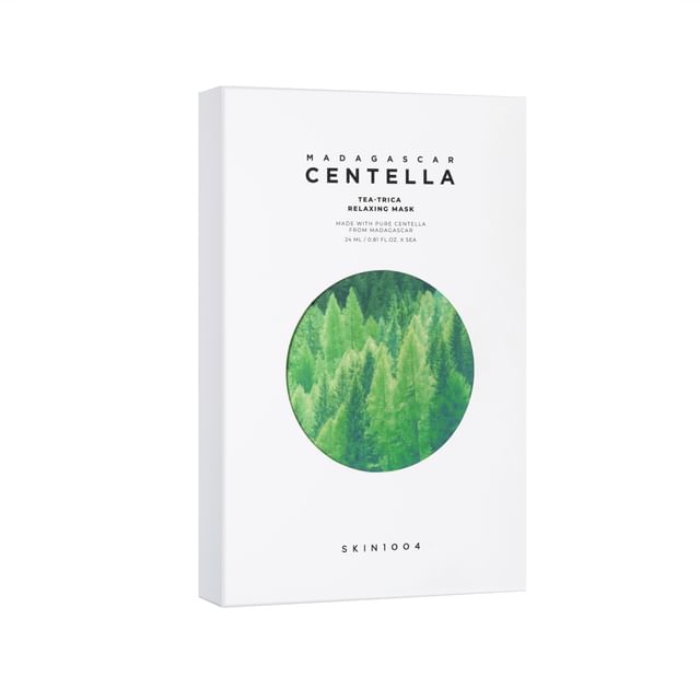 SKIN 1004 Madagascar Centella Tea - Trica Relaxing Mask 24ml X 5ea - TIANSHOP