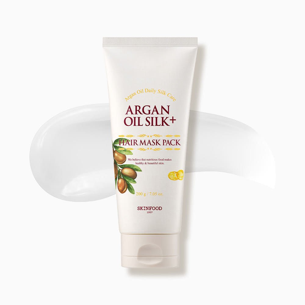 SKINFOOD Argan Oil Silk Plus Hair Mask Pack 200g - TIANSHOP