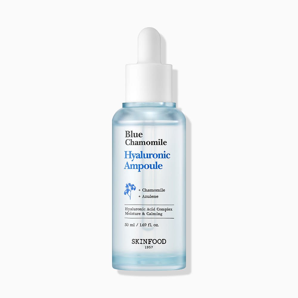 SKINFOOD Blue Chamomile Hyaluronic Ampoule 50ml - TIANSHOP