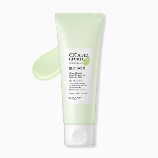SKINFOOD Shine Muscat Cica BHA Cream 70ml - TIANSHOP