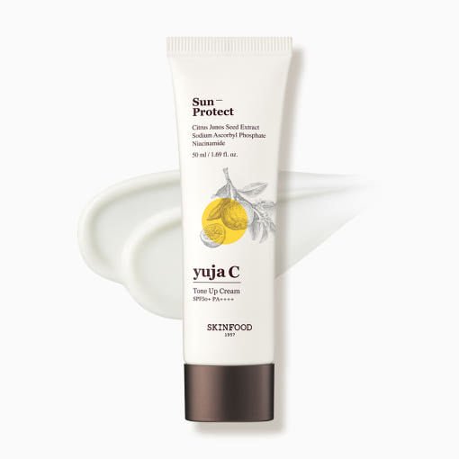 SKINFOOD Yuja C Tone Up Cream SPF50+ PA++++ 50ml - TIANSHOP