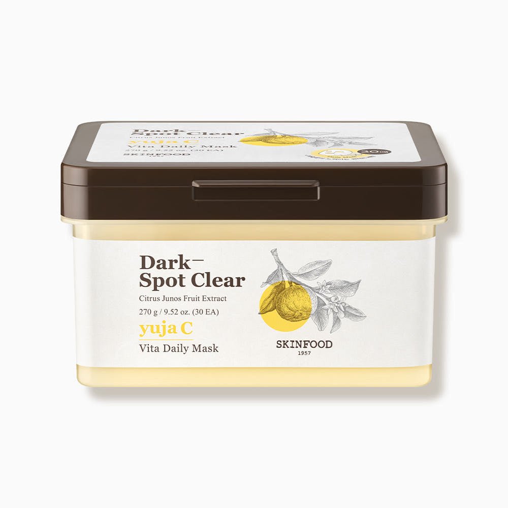 SKINFOOD Yuja C Vita Daily Mask Sheet 270g/30ea - TIANSHOP