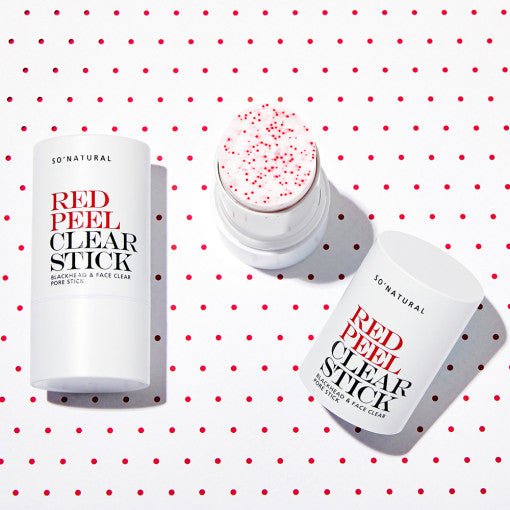 [so natural] Red Peel Pore Clear Stick 23g - TIANSHOP