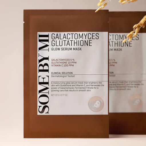 [SOME BY MI] Galactomyces Glutathione Glow Serum Mask Sheet 22g*10ea - TIANSHOP