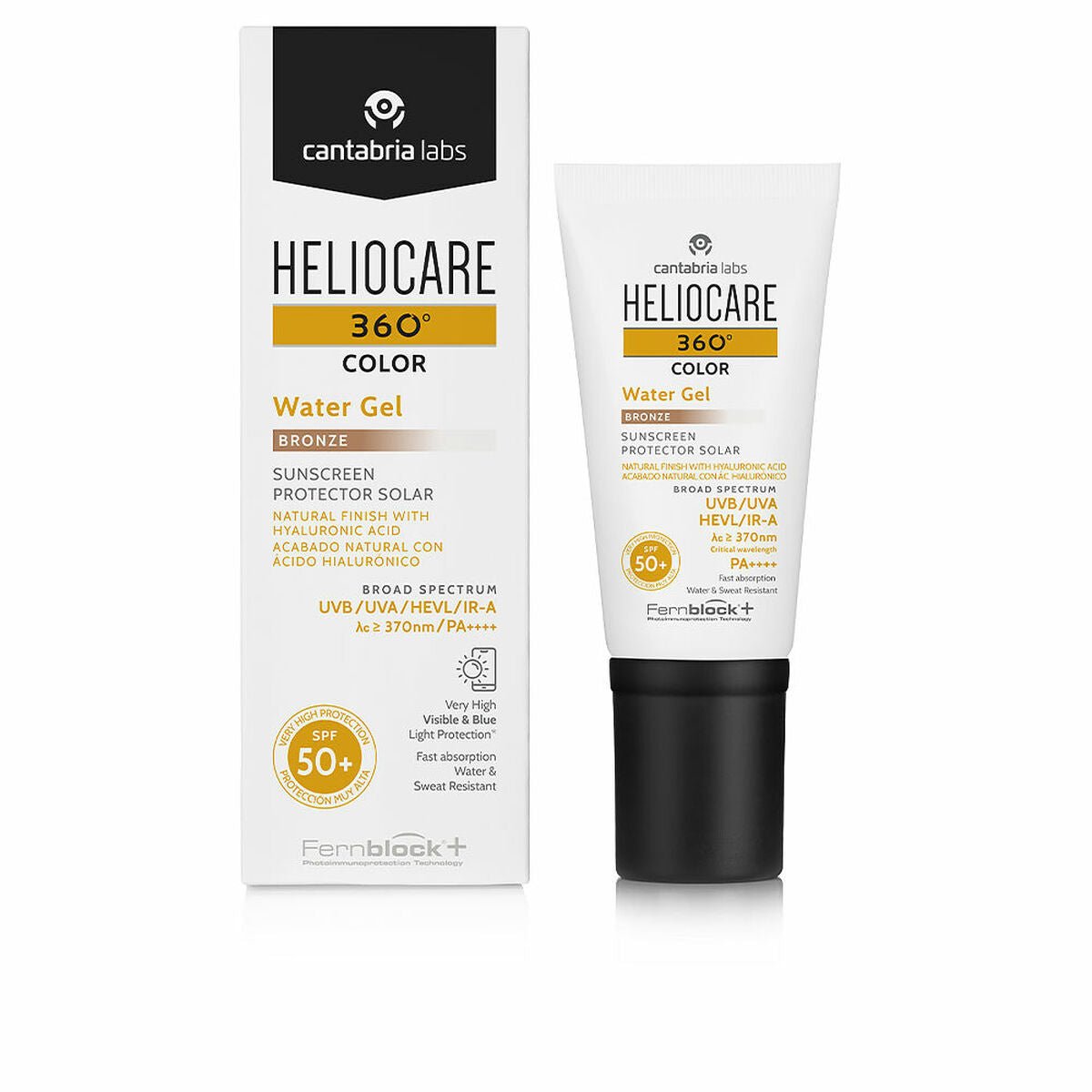 Sun Protection with Colour Heliocare Heliocare 360º Water Gel Color Bronce 50 ml Spf 50 - TIANSHOP