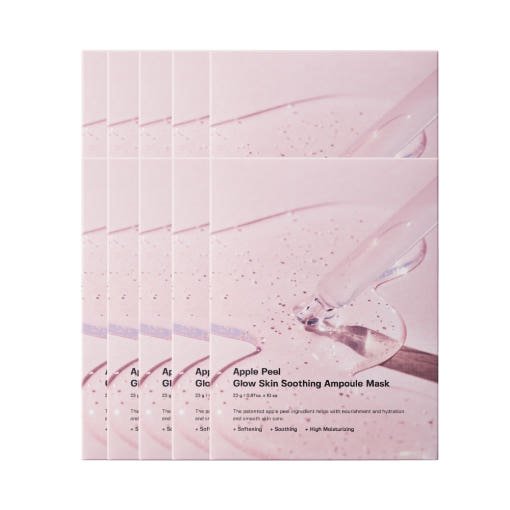 SUNGBOON EDITOR Apple Peel Glow Skin Soothing Ampoule Mask 23 X 10ea - TIANSHOP