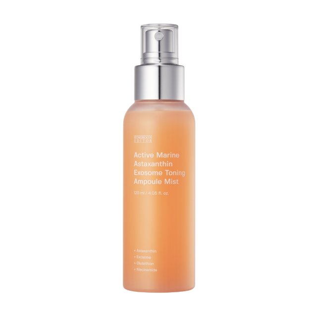 SUNGBOON EDITOR Astaxanthin Exosome Toning Ampoule Mist 120ml - TIANSHOP