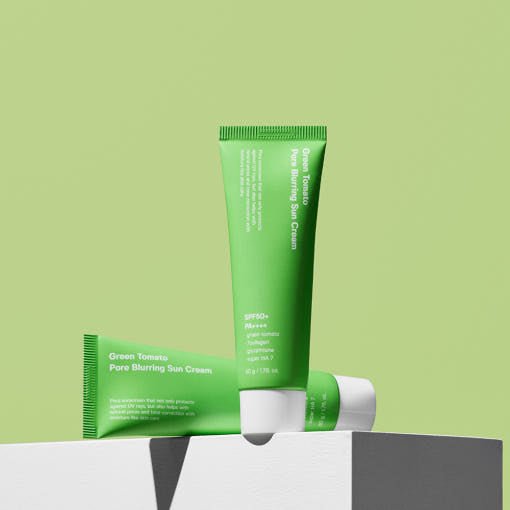 SUNGBOON EDITOR Green Tomato Pore Blurring Sun Cream SPF50+PA++++ 50g - TIANSHOP