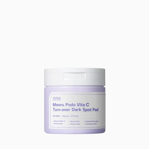 SUNGBOON EDITOR Meoru Podo Vita C Turn - Over Dark Spot Pad 140ml/60pads - TIANSHOP
