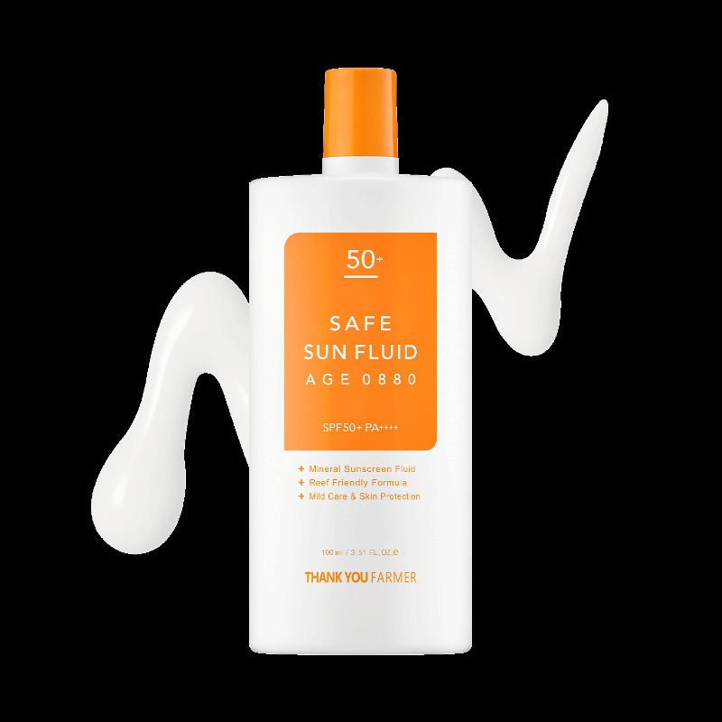 [THANK YOU FARMER] Safe Sun Fluid Age 0880 100ml - TIANSHOP
