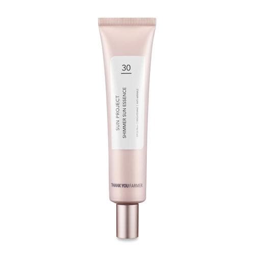 [THANK YOU FARMER] Sun Project Shimmer Sun Essence SPF30 PA++ 40ml - TIANSHOP