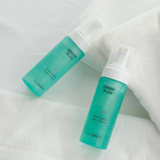 The SAEM Derma Plan Green Bubble Foam Cleanser 150ml - TIANSHOP