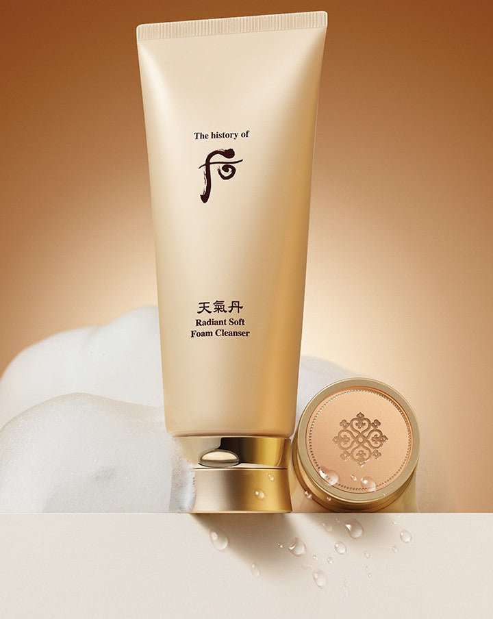 [THE WHOO] Cheongidan Radiant Soft Foam Cleanser 180ml - TIANSHOP