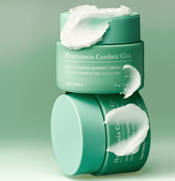TONYMOLY Houttuynia Cordata Cica Quick Calming Barrier Cream 70g - TIANSHOP