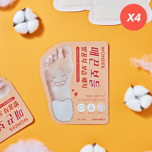 TONYMOLY Wonder Soft Heel Moisture Patch 4ea - TIANSHOP