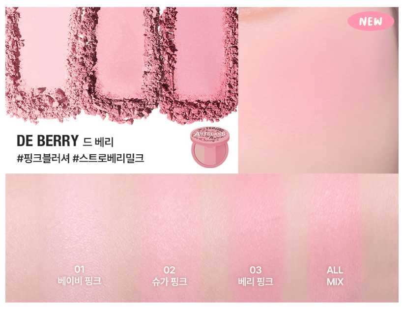 [TOO COOL FOR SCHOOL] Artclass By Rodin Blusher 8.7g De Berry - TIANSHOP