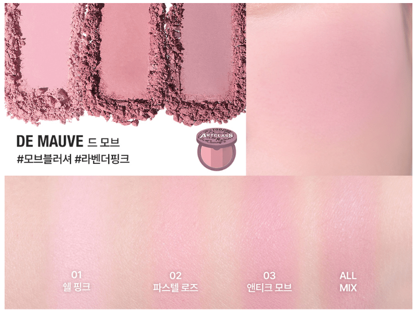 [TOO COOL FOR SCHOOL] Artclass By Rodin Blusher 8.7g De Mauve - TIANSHOP