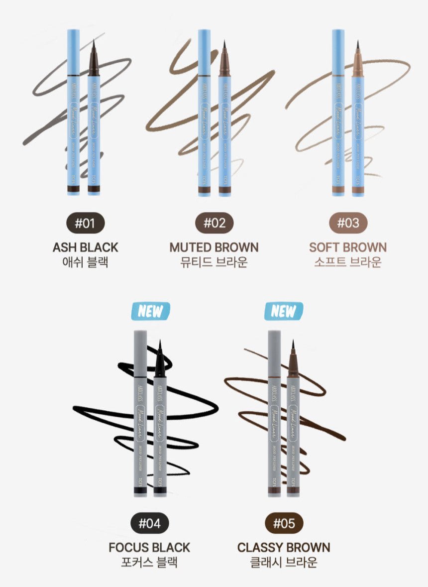 [TOO COOL FOR SCHOOL] Artclass Mood Pen Liner 0.6ml (5 Colors) - TIANSHOP
