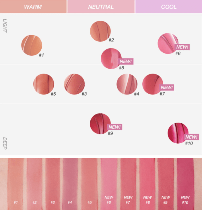 [TOO COOL FOR SCHOOL] Dew Blurry Tint 4g (10 Colors) - TIANSHOP