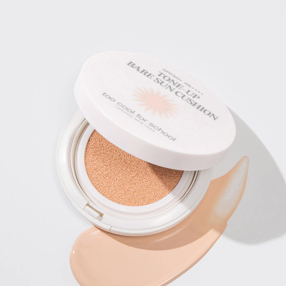 [TOO COOL FOR SCHOOL] Tone - Up Bare Sun Cushion SPF50+PA++++ 15g - TIANSHOP