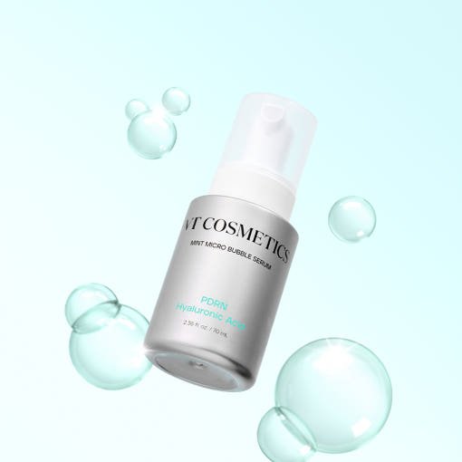 VT PDRN Hyaluronic Acid Mint Micro Bubble Serum 70ml - TIANSHOP