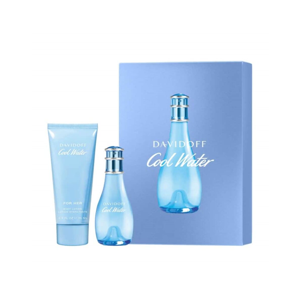 Women's Perfume Set Davidoff Cool Water EDT - TIANSHOP